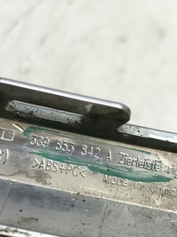 фото thumb №8, Vwpassat b8 молдинг бампера правый задняя 3g9853842a