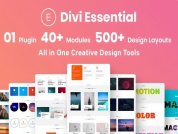 Плагин Divi Essential - Расширение Divi для Next L
