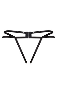 Stringi z dziurką Koronka OTWARTY KROK Seksi S/M