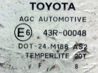 фото thumb №2, Стекло задняя левая дверь toyota yaris ii 5 дверь 2006-2011 rok 2008