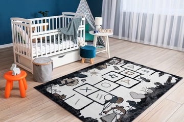 ДЕТСКИЙ КОВЕР FUN 240x330 см CLASS черный #O195