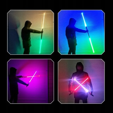 Star Wars 14-color metal lightsaber toy 2PCS