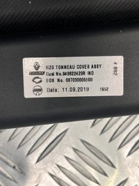 фото thumb №11, Ролета багажника зад задняя комплектная renault koleos ii 2 849822429r