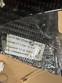 фото thumb №10, Спойлер накладка бампера audi rs6 карбон 4g c7 4g0807717a