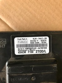 фото thumb №2, Ford f150 raptor 2017-2020 блок управления модуль приводов