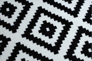 Скандинавский ковер ROMBY RUTA BLACK AND WHITE 240x330
