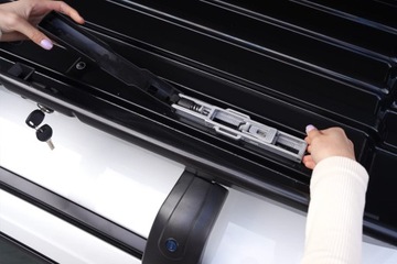 BOX DACHOWY BAGAŻNIK NA DACH 390L MODEL VIENNA