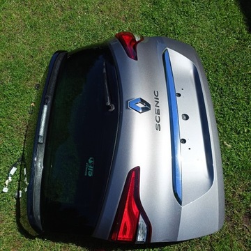 фото thumb №16, Renault scenic iv крышка багажника kpl w цвет bixnk
