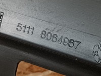 фото thumb №9, Bmw 5 g30 g31 направляющая кронштейн противотуманной фары бампер левый перед 51118064967