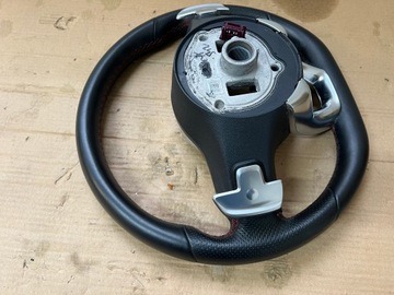 фото thumb №9, Mercedes cla w118 a класс руль кожа лепестки мультифункция оригинал eu