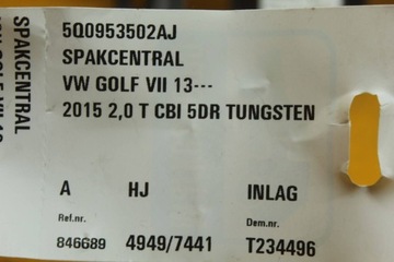 фото thumb №13, Переключатель комбинированный света дворники vw golf vii 5q0953502aj nr4329