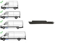 фото thumb №1, Mercedes sprinter 2006-2013 поріг ремкомплект ліва