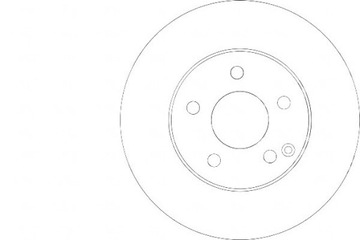 фото thumb №2, Диски тормозные 2szt mercedes w211 e-klasa 02-09