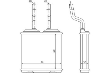 фото thumb №2, Обігрівач 160x190x32 chevrolet corsa opel comb