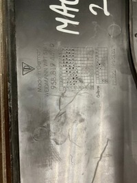 фото thumb №8, Жабо верхний пластиковый porsche macan europa 95b819447d