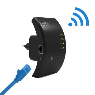 МОЩНЫЙ усилитель сигнала Wi-Fi, повторитель 300 Мбит/с, точка доступа 2.4G