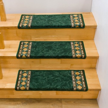 Накладки на лестницу CHEOPS GREEN ПРЯМОУГОЛЬНИК TREPA