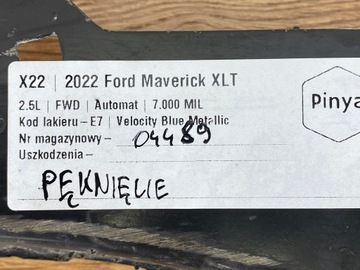 фото thumb №6, Подовжувач санки зона зминання ford maverick 2022+