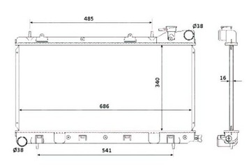 фото thumb №1, Nrf радіаторів subaru forester impr nrf