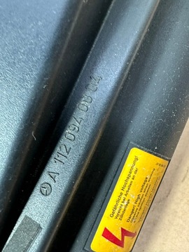 фото thumb №5, Корпус фільтра повітря, захист двигуна, накладка mercedes sl r230 zu om113