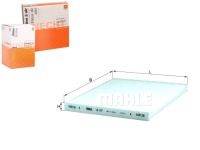 фото thumb №1, Фильтр кабины toyota avensis corolla corolla verso