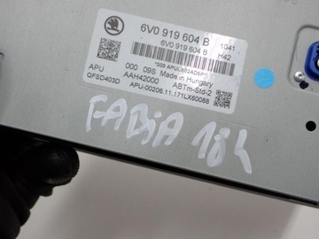 фото thumb №9, Радио заводские дисплей оригинал 6v0919604b skoda fabia iii 6v 18r