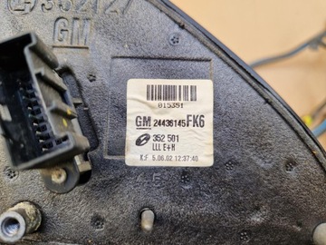 фото thumb №7, Дзеркало ліві 5 pin z393 signum opel vectra c 2.2