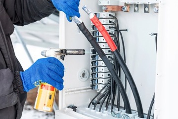 Rurka koszulka termokurczliwa 25,4/12,7 żółta 1m