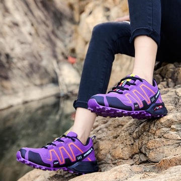 DAMSKIE BUTY TREKKINGOWE TURYSTYCZNE ODDYCHAJĄCE