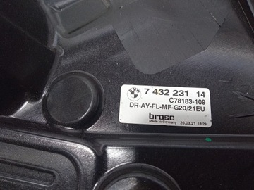 фото thumb №4, Bmw 3 g20 m3 g80 подъемник перед левый 7432231