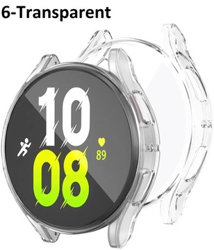 ЧЕХОЛ ДЛЯ SAMSUNG GALAXY WATCH 6 40 мм/44 мм СИЛИКОНОВЫЙ КОРПУС РАЗНЫХ ЦВЕТОВ