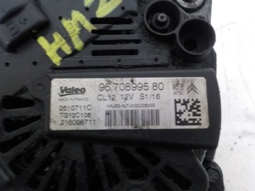 фото thumb №6, Peugeot 208 1.0 1.2 vti 82km hmz hm01 генератор 9670899580