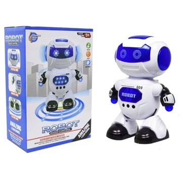 ROBOT GRAJĄCY Z MUZYKĄ TAŃCZĄCY ZABAWKA 3+