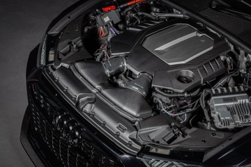 AUDI RS7 C8 4.0TT Черная карбоновая крышка двигателя матовая EVENTURI