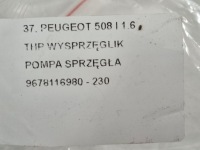 Купити Peugeot 508 1 i 1.6 thp циліндр зчеплення помпа зчеплення 9678116980, фото thumb