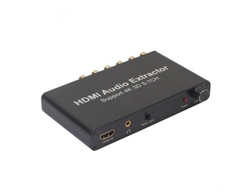 Аудиоэкстрактор 5.1 из HDMI в объемный звук + наушники