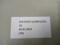 Накладка обшивки стелі задні infiniti qx56 qx80 z62 11-19 739661la0a Зі Шроту, фото thumb