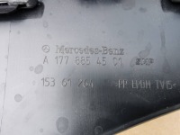 фото thumb №16, Mercedes a-klasa w177 amg рестайлінг 22- спойлер дифузор бампера зад a1778854501