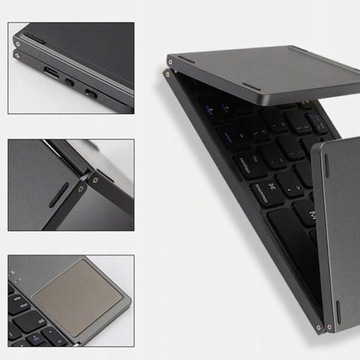 Беспроводная складная Bluetooth-клавиатура B033