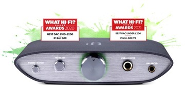 iFi Audio ZEN DAC V2 CLUTTER УСИЛИТЕЛЬ ДЛЯ НАУШНИКОВ И 32-битный ЦАП MQA Hi-Res