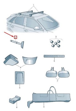 фото thumb №7, Ключ dynamometryczny audi a4 оригинальный 8r0071712f