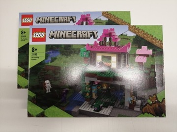 LEGO MINECRAFT 21183 Teren szkoleniowy LEKKO USZKODZONE OPAKOWANIE