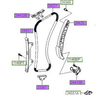 фото thumb №1, Набор распределительного вала hyundai i30 1,4 mpi