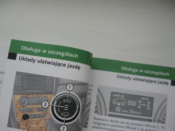 MERCEDES W164 ML 2005-2008 инструкция по эксплуатации PL