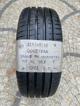 АССИММЕТРИЧНАЯ ШИНА GOODYEAR EAGLE F1 5 225 45 18 MO XL 95Y 2022 г. 6,9 мм