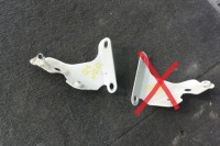 фото thumb №1, Кронштейн крыла правый левый перед audi q7 4l