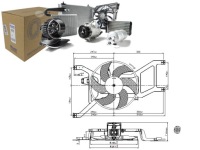 фото thumb №1, Nissens 85709 вентилятор, охлаждение двигателя