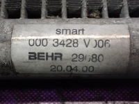 Smart fortwo w450 98-02 0,8 cdi радиатор воды 0003428v006 Оригинал, фото thumb