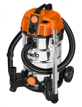 ПЫЛЕСОС 1600ВТ 35Л ДЛЯ ВЛАЖНОЙ И СУХОЙ ШТУКАТУРКИ + АКСЕССУАРЫ 04-739 NEO Tools