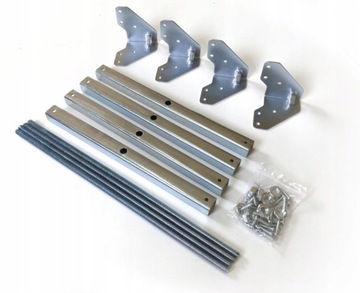 Schody Strychowe Wyłaz Strych 0,86 W/m2K EXTRA 46mm 120x60 Zestaw Montażowy